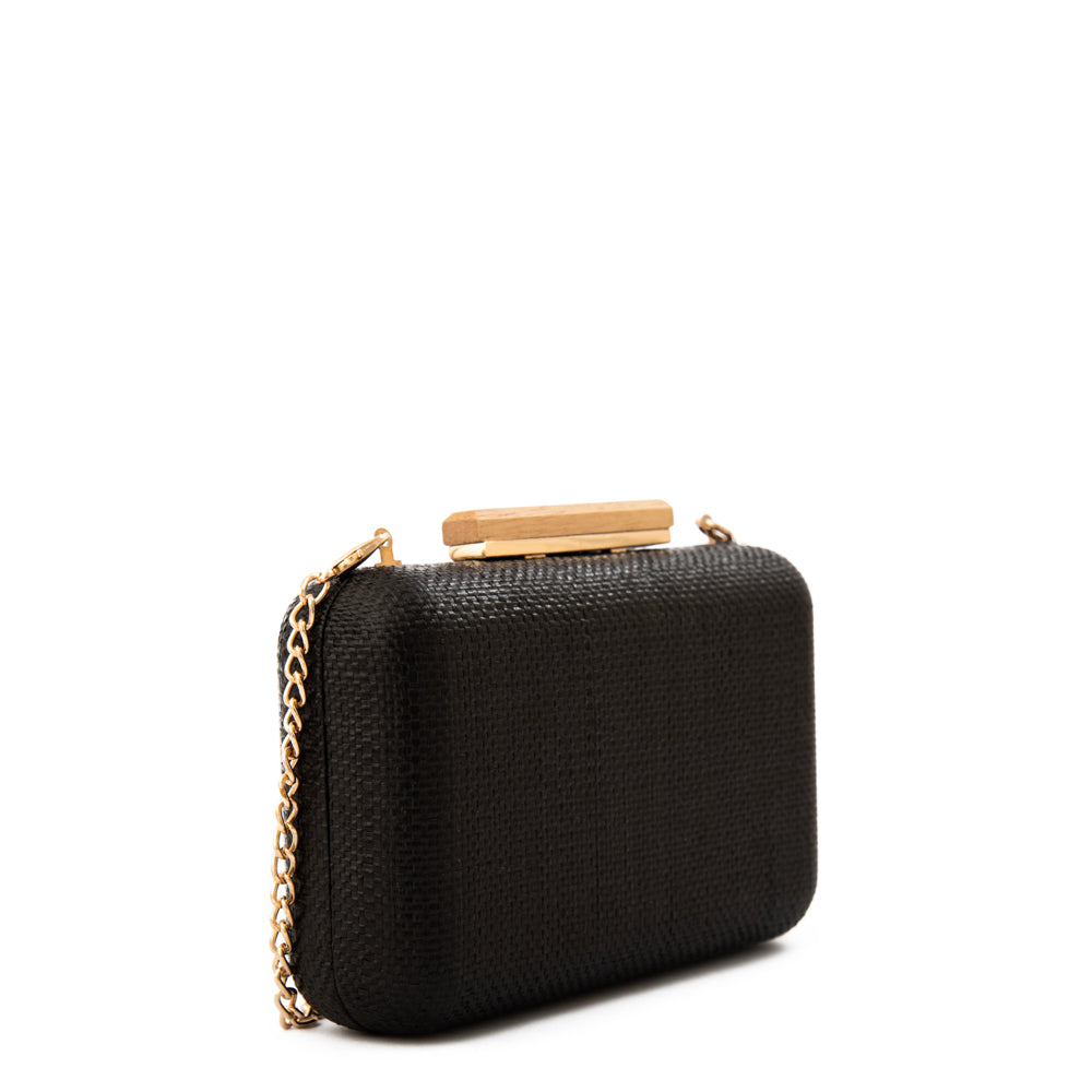 Cartera fiesta lewis pequeña gris oscuro