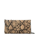 Cartera fiesta cotty pequeña beige oscuro