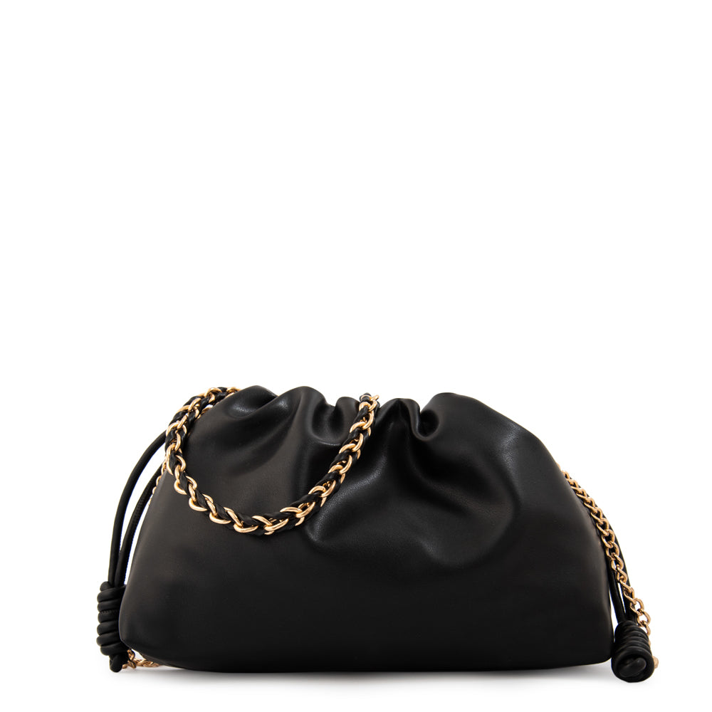 Cartera bandolera isabella pequeña negro