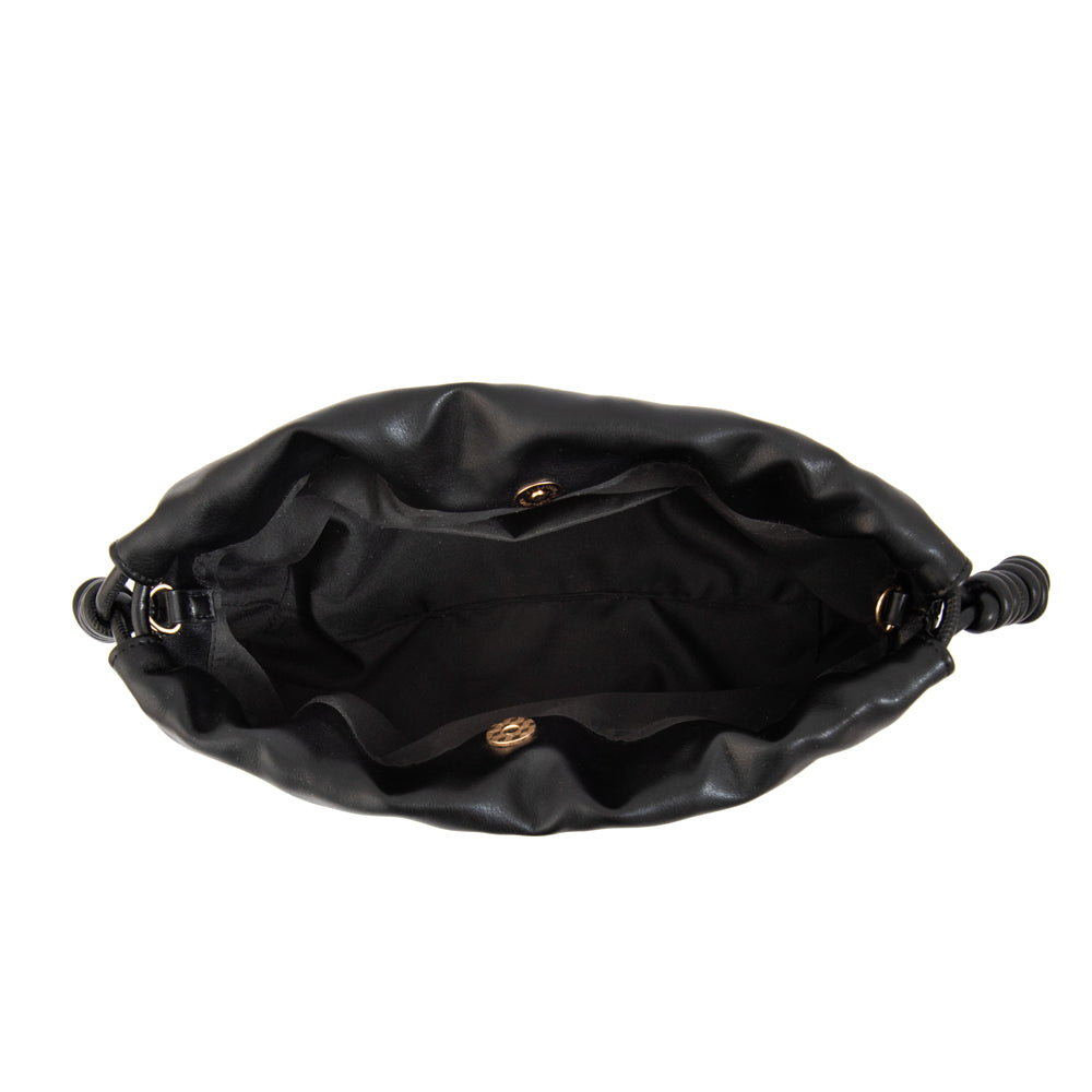 Cartera bandolera isabella pequeña negro