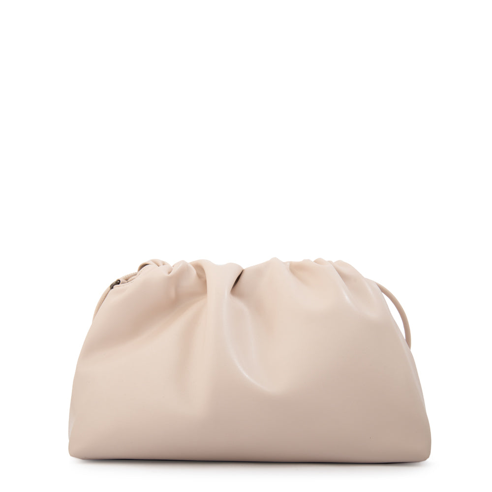 Cartera bandolera isabella pequeña beige