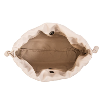 Cartera Bandolera isabella pequeña beige