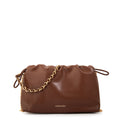 Cartera bandolera isabella pequeña café oscuro