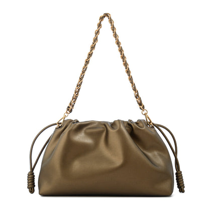 Cartera Bandolera isabella pequeña dorado oscuro