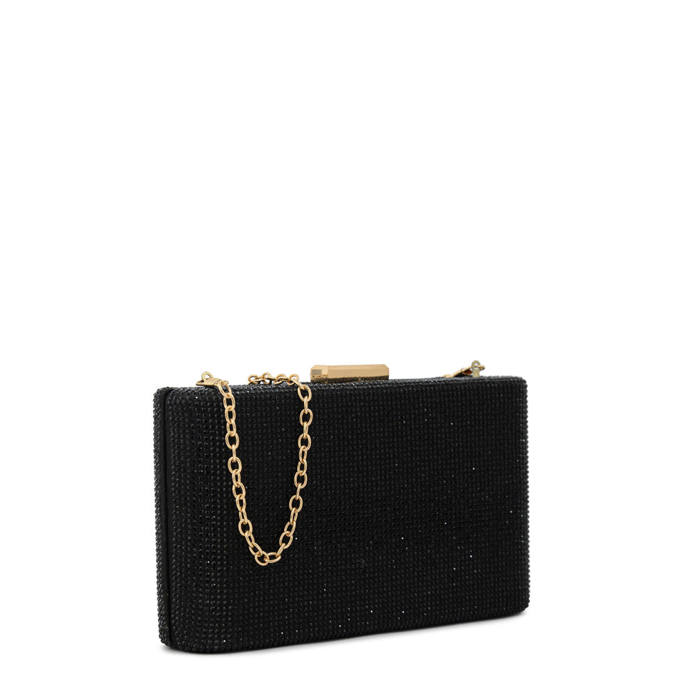 Cartera fiesta oxidiana pequeña negro