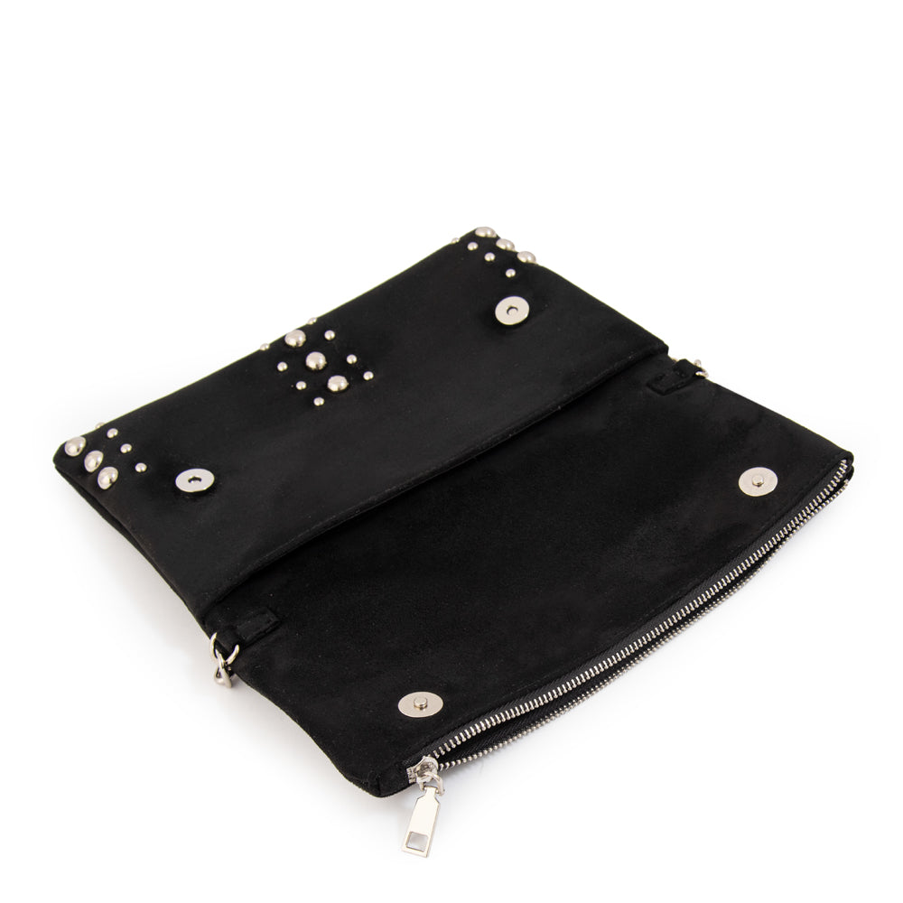 Cartera bandolera stefani pequeña negro