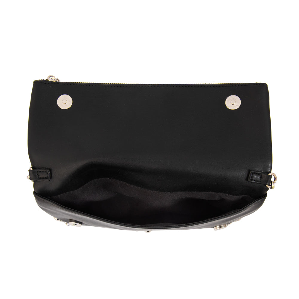 Cartera bandolera stefani pequeña negro