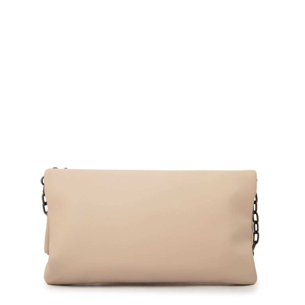 Cartera bandolera stefani pequeña blanco crudo