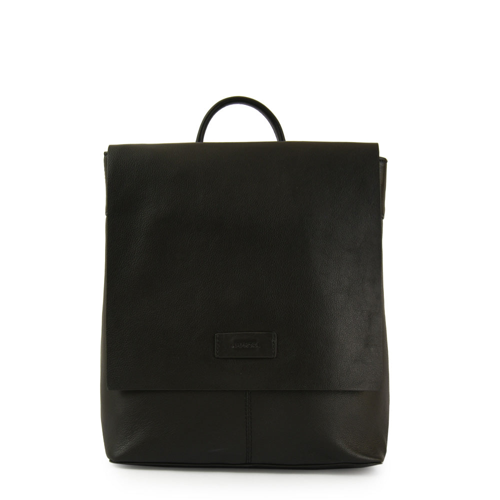 Mochila parana cuero negro
