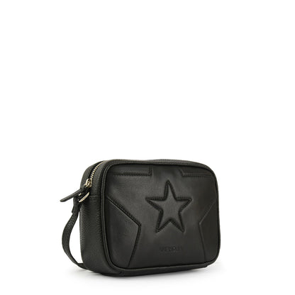 Cartera Bandolera étoiles pequeña negro