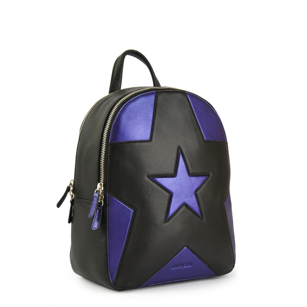 Mochila étoiles cuero mix color