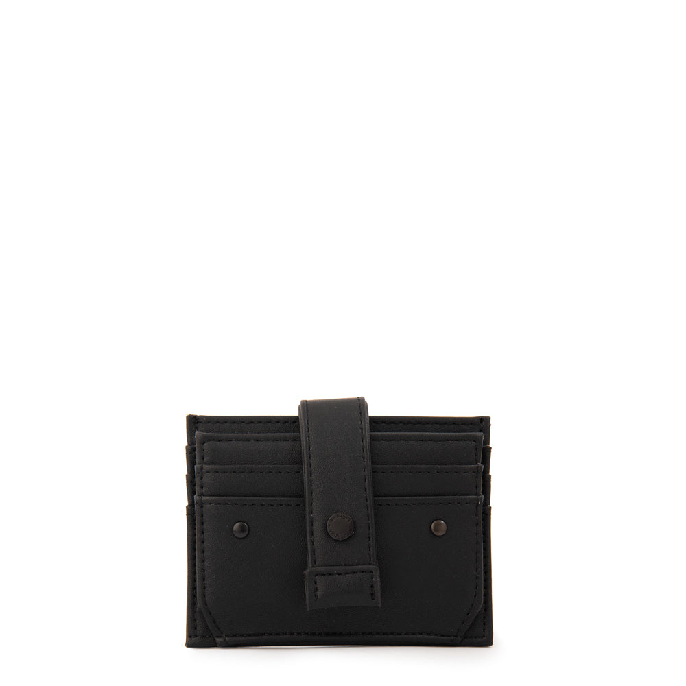 Tarjetero doble jasper negro