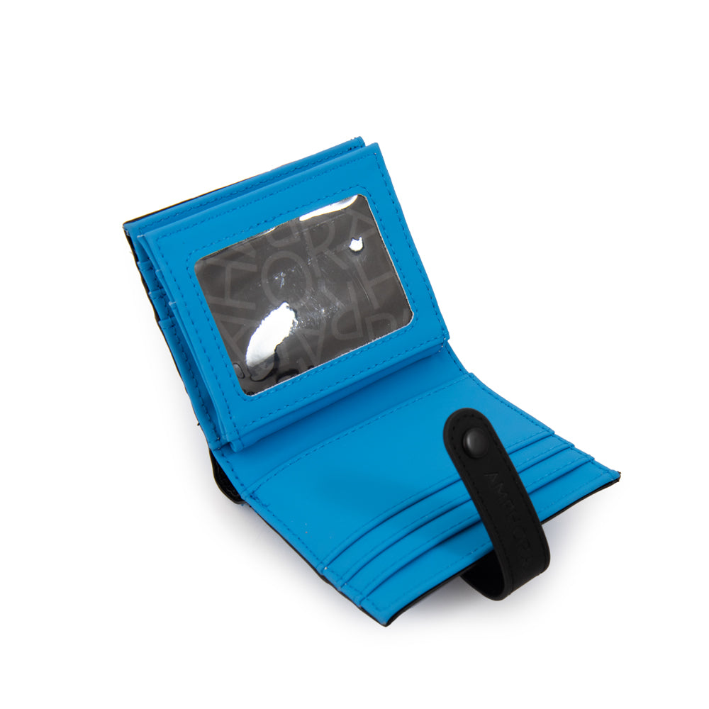 Billetera ani pequeña denim