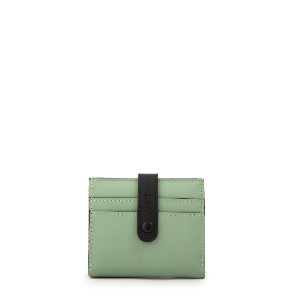 Billetera ani pequeña verde claro