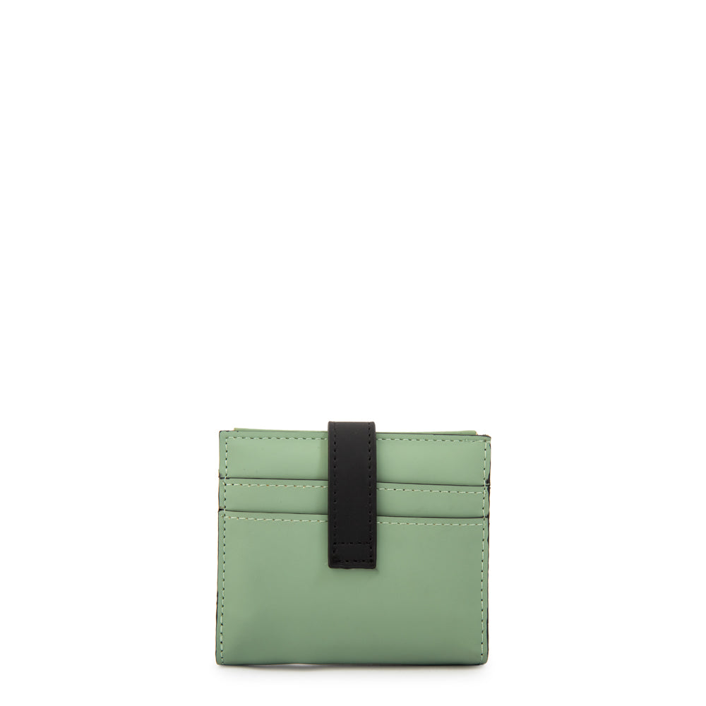 Billetera ani pequeña verde claro
