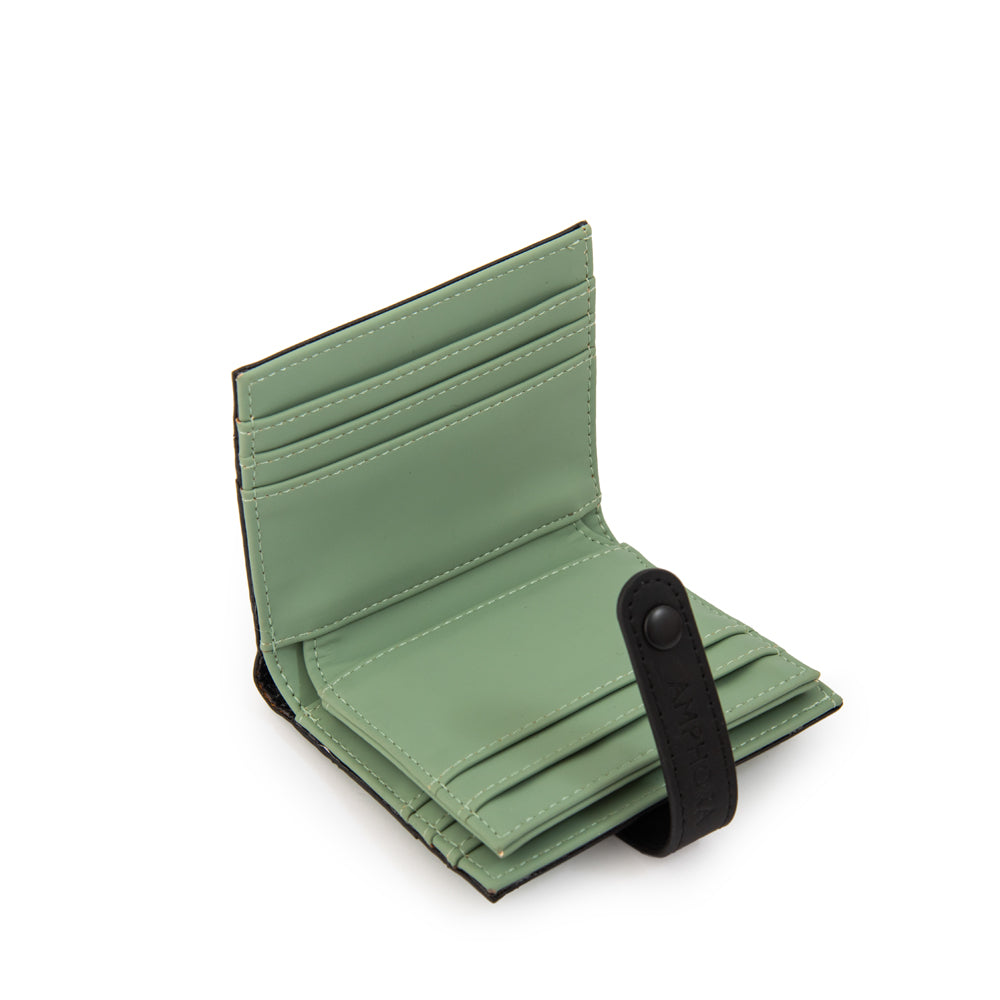 Billetera ani pequeña verde claro