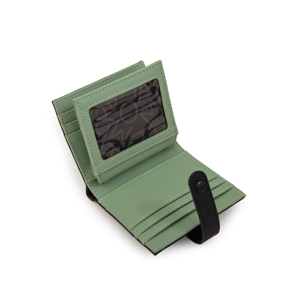 Billetera ani pequeña verde claro