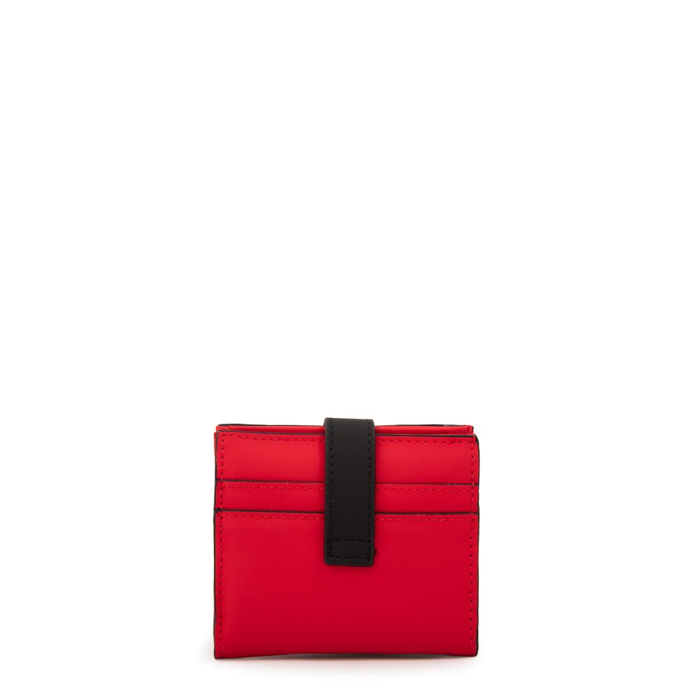 Billetera ani pequeña rojo