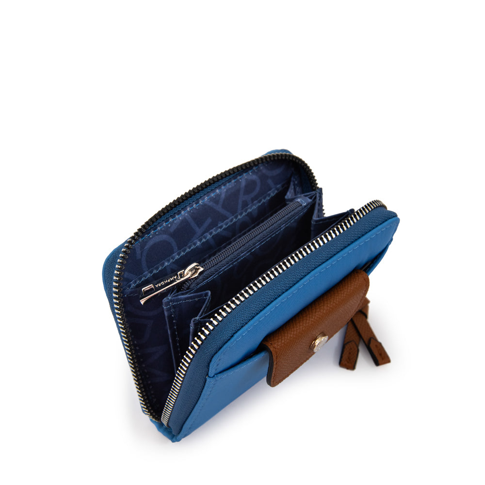Billetera margot pequeña denim