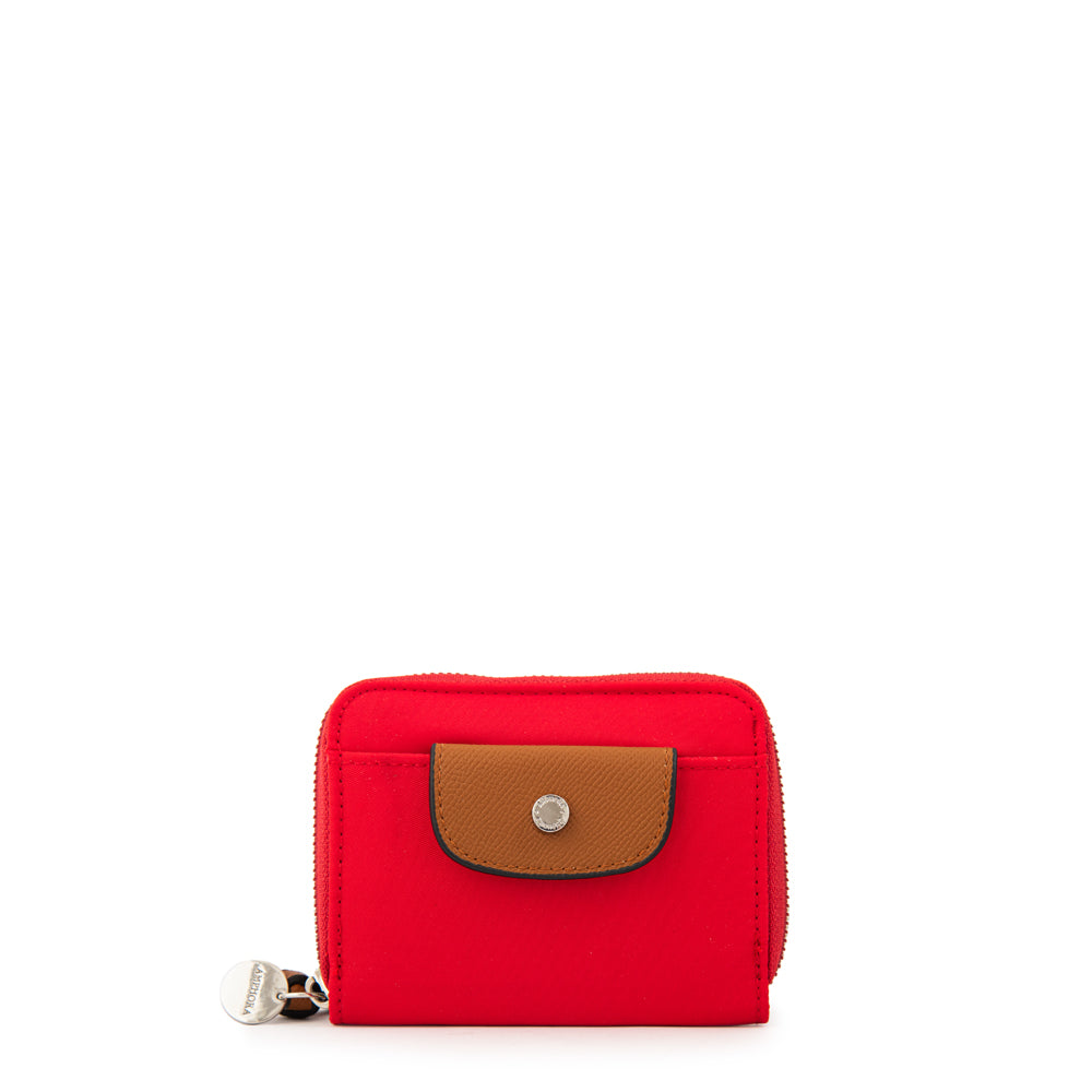 Billetera margot pequeña rojo