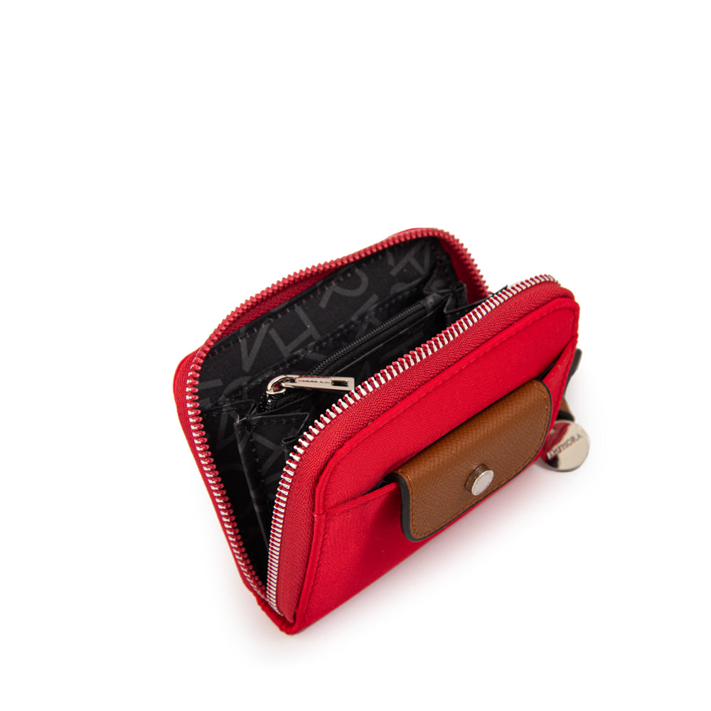 Billetera margot pequeña rojo