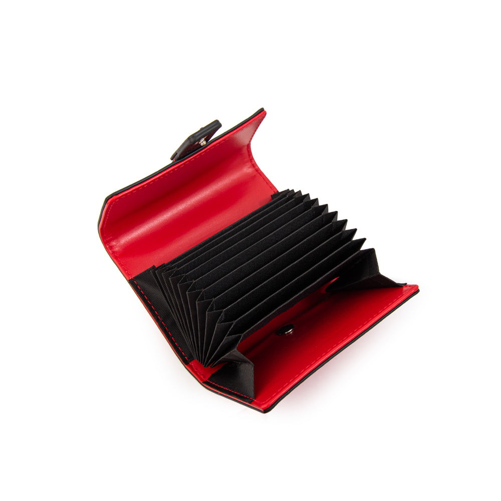 Billetera galia pequeña rojo