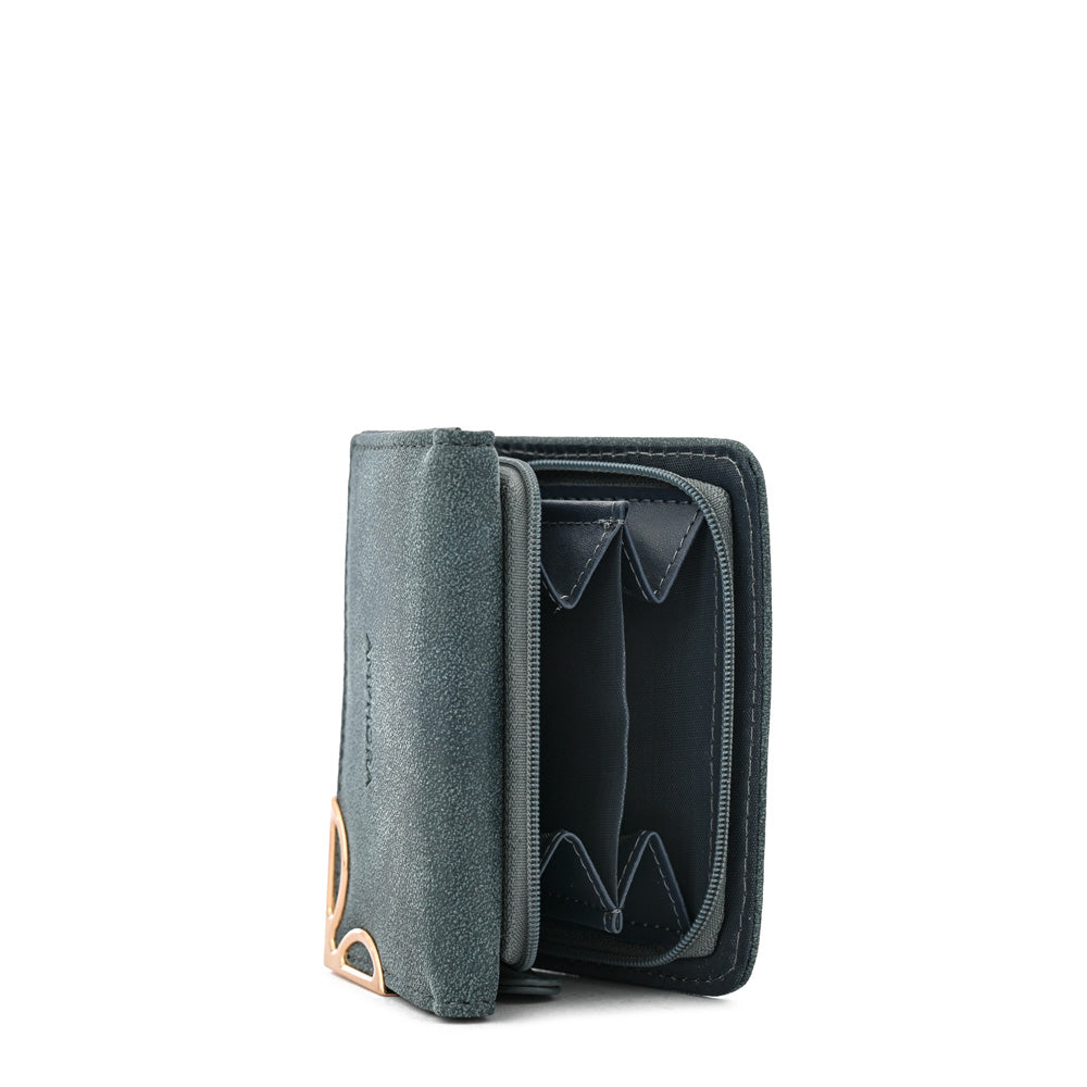 Billetera Pequeña Eleonor Azul