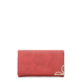 Billetera acordeon eleonor mediana rojo oscuro