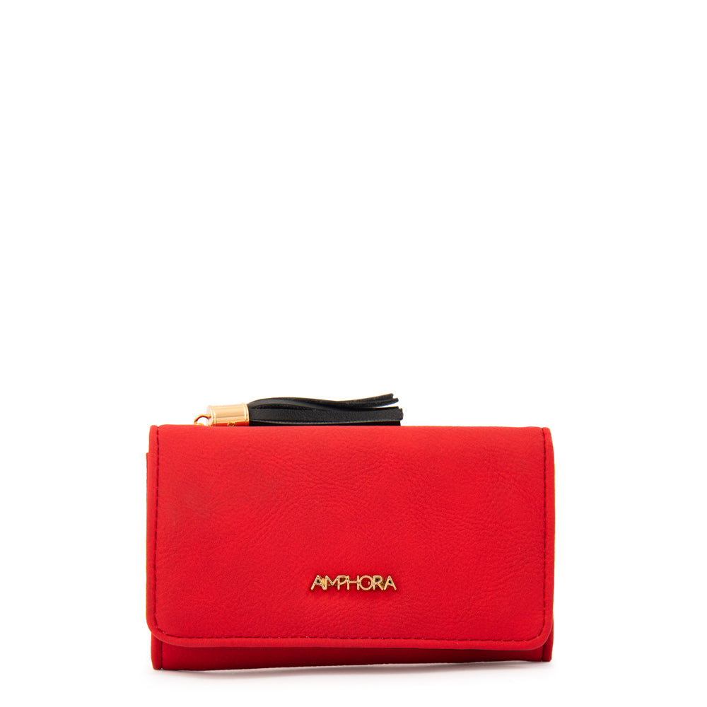 Billetera budapest mediana rojo