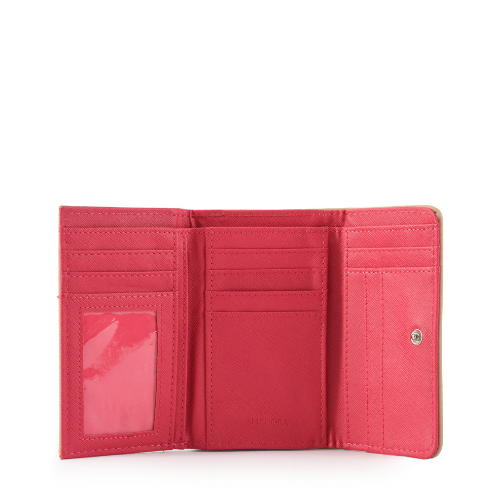 Billetera budapest mediana beige