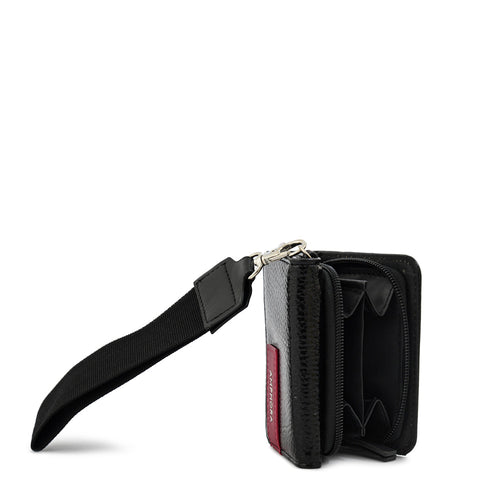 Billetera metallique pequeña negro