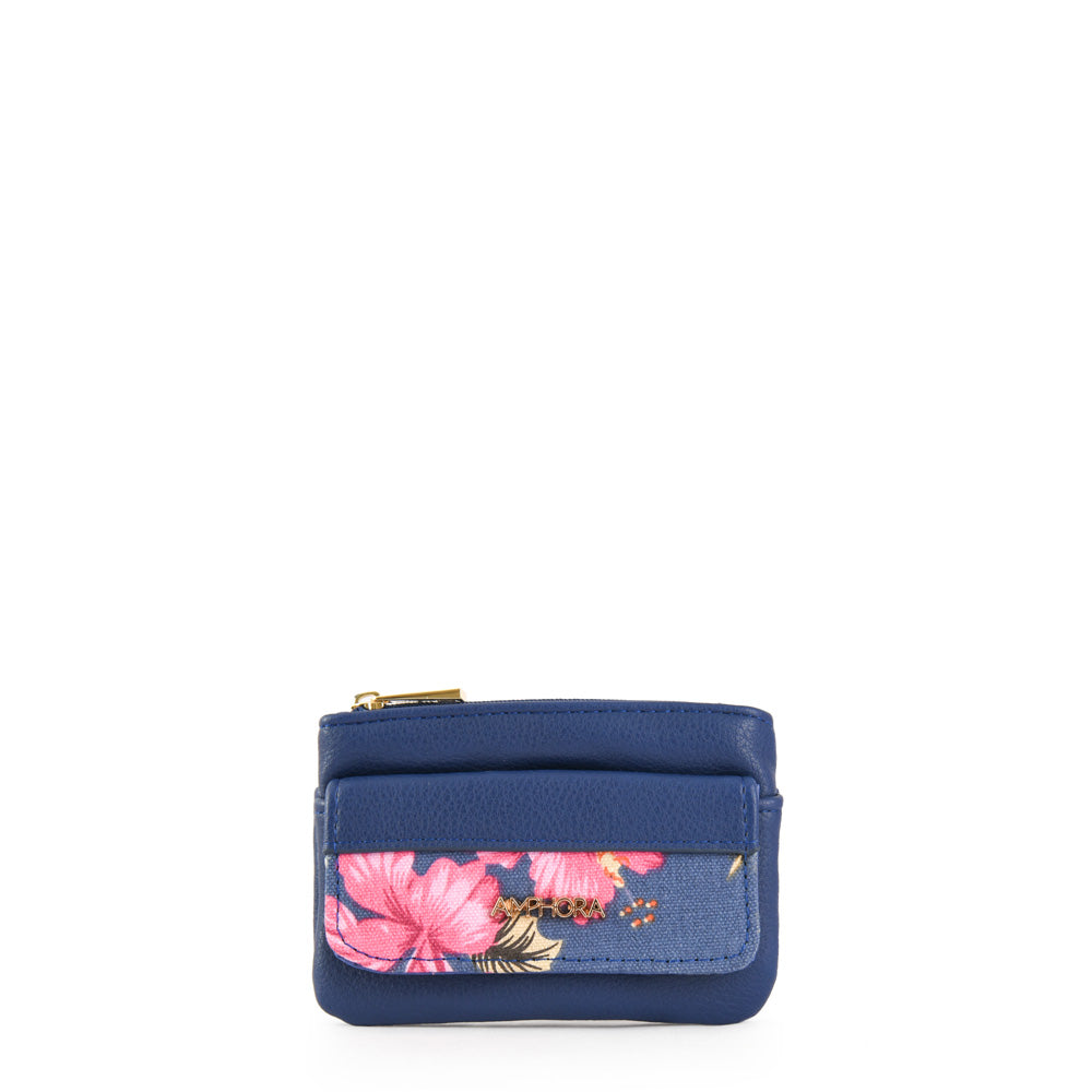 Monedero rectangular animalia pequeña azul