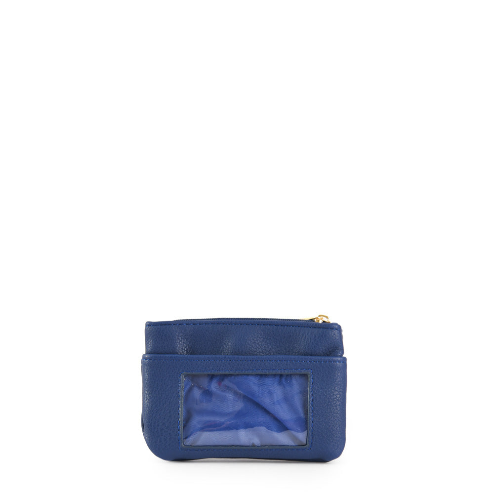 Monedero rectangular animalia pequeña azul