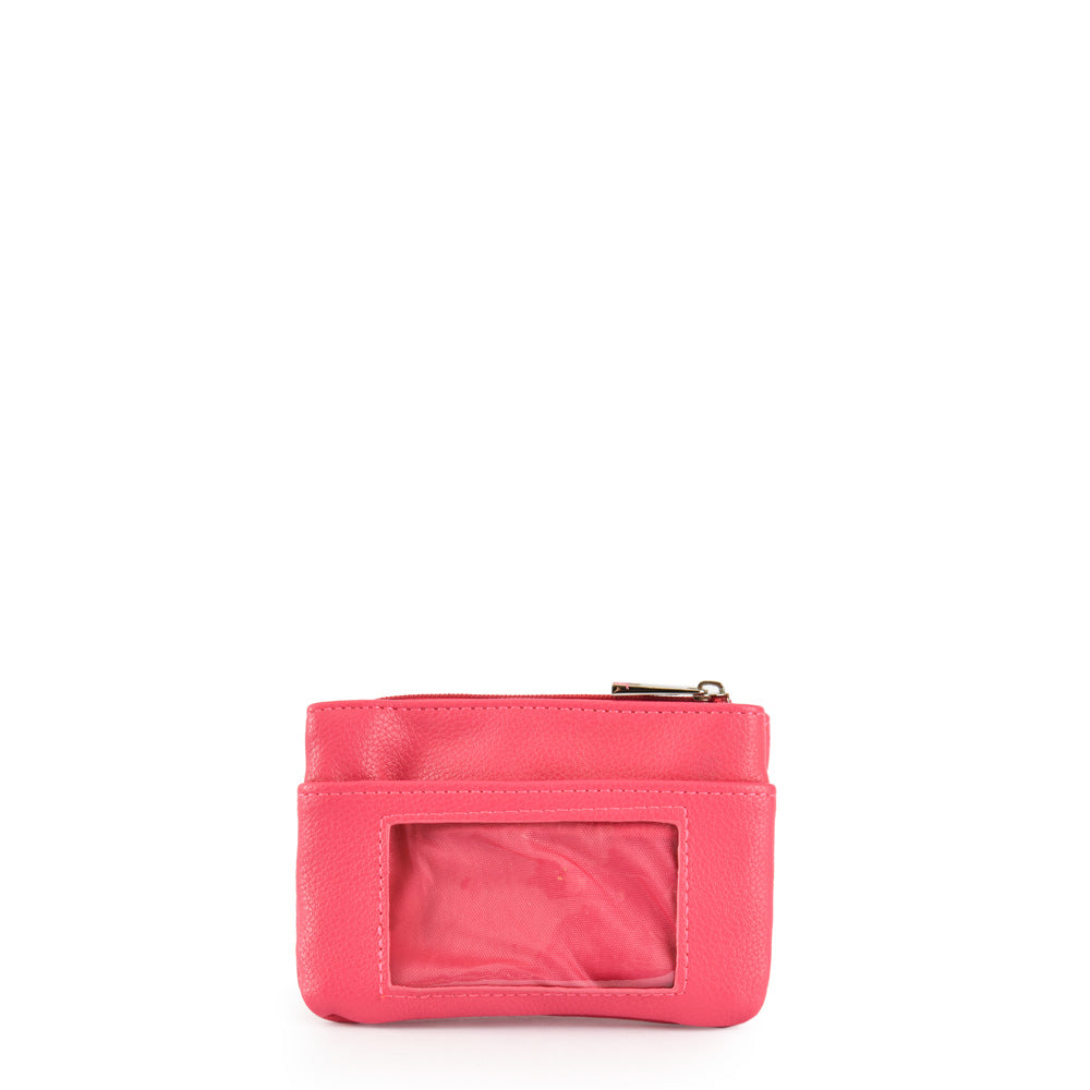 Monedero rectangular animalia pequeña fucsia