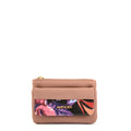 Monedero rectangular animalia pequeña rosa viejo