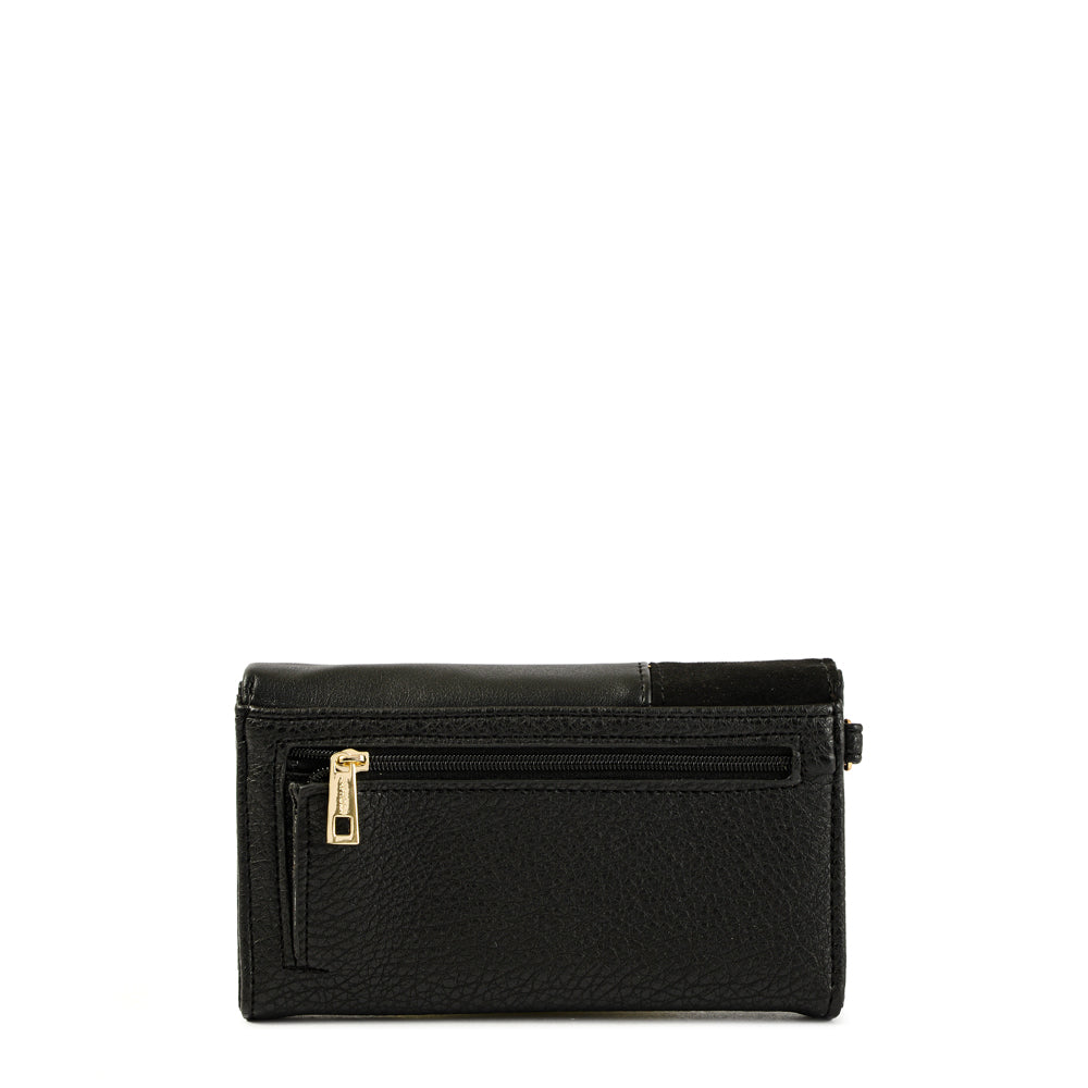 Billetera acordeon renate mediana negro