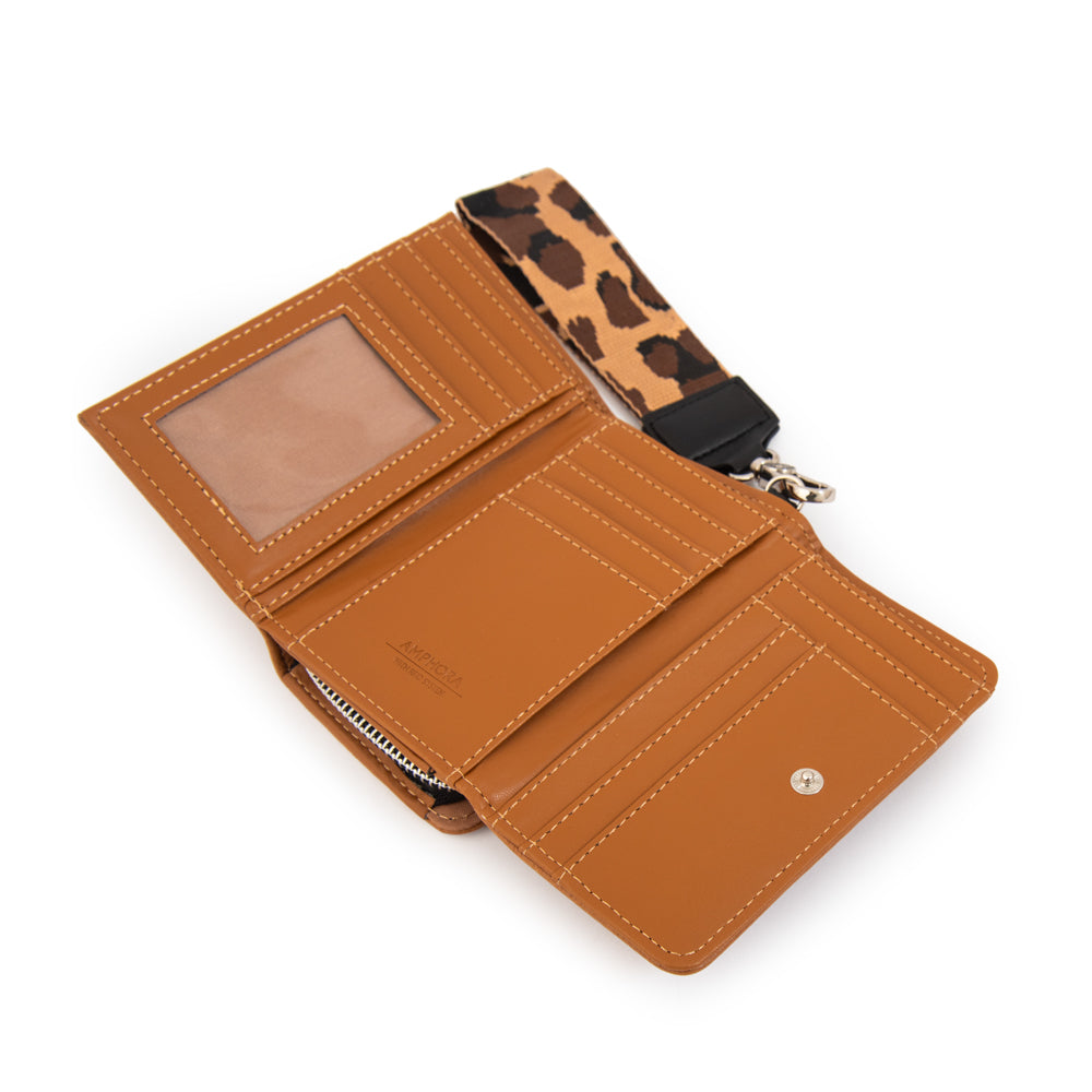 Billetera becky mediana camel