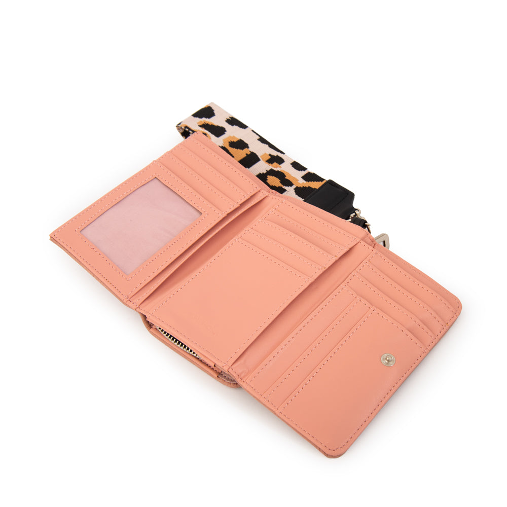 Billetera becky mediana rosa viejo