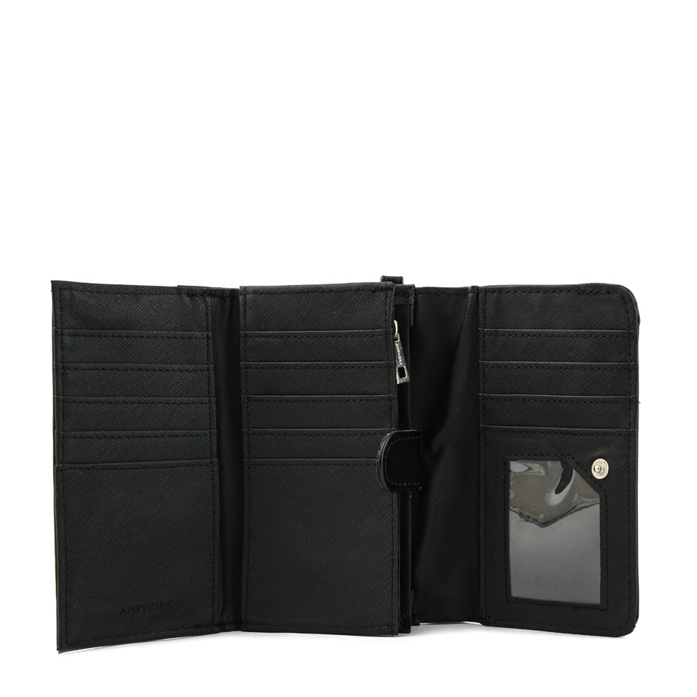 Billetera acordeon villazon mediana negro