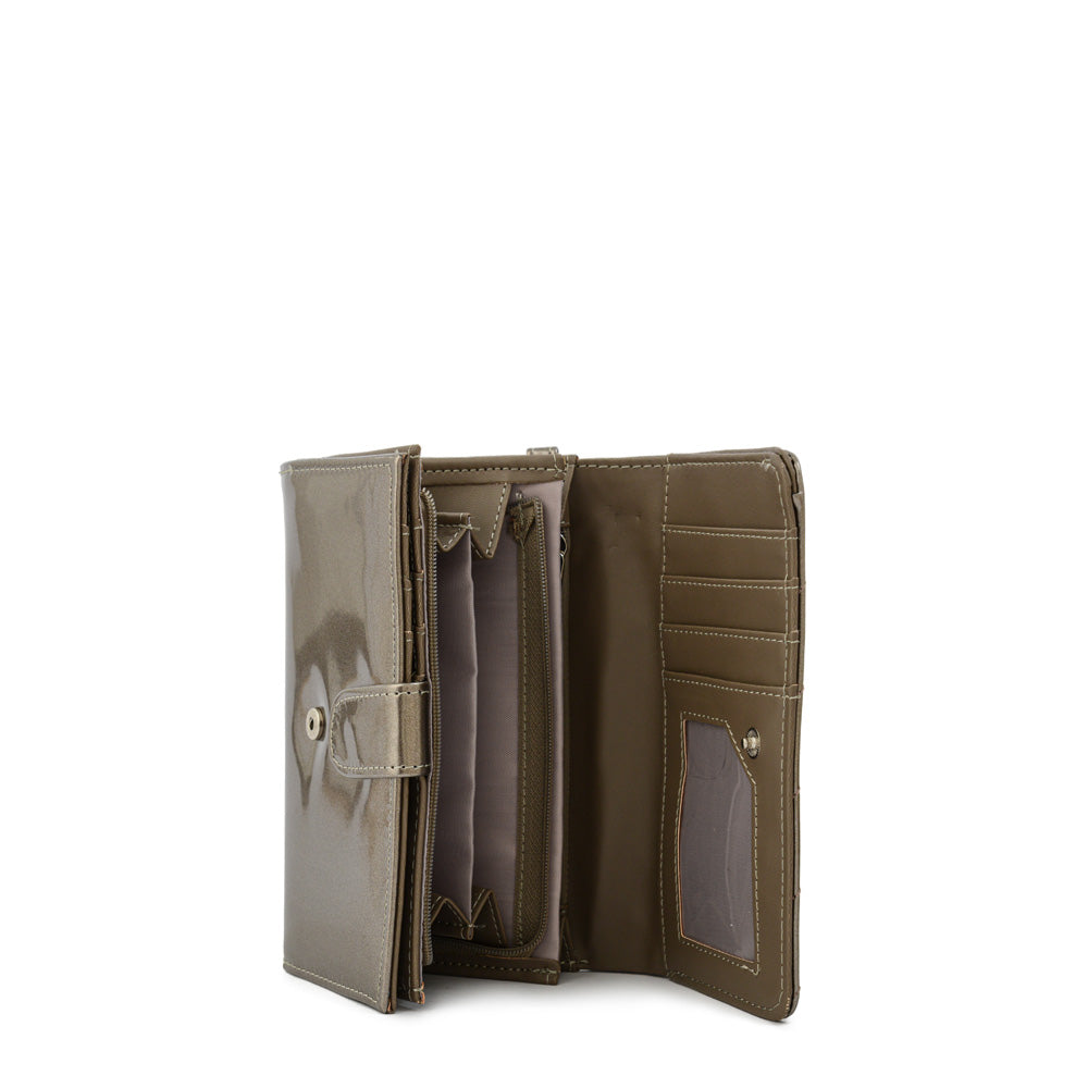 Billetera dean plateado oscuro