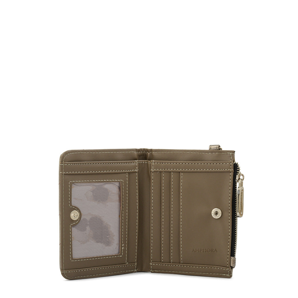 Billetera dean plateado oscuro