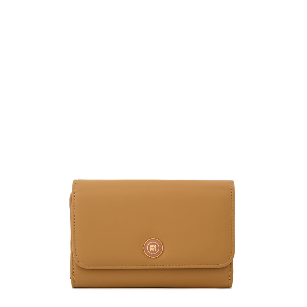 Billetera ami mediana camel
