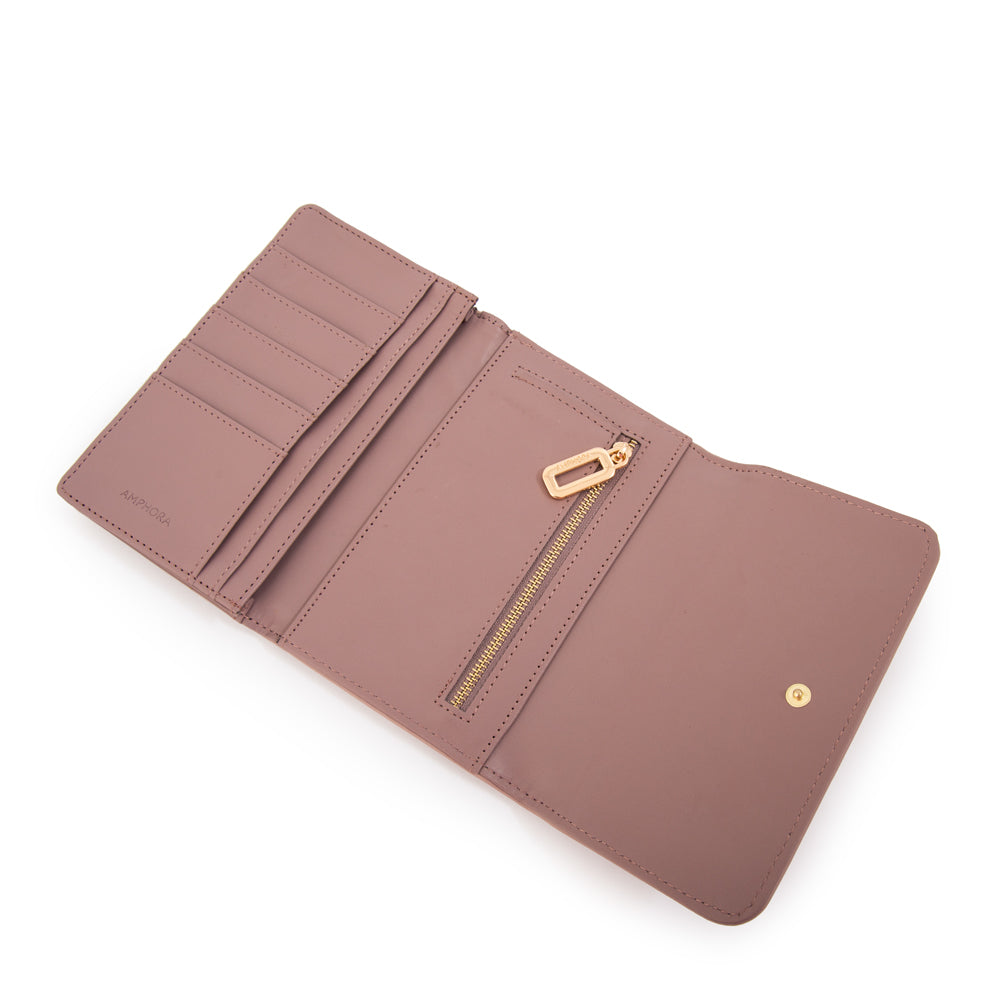 Billetera ami mediana rosa viejo