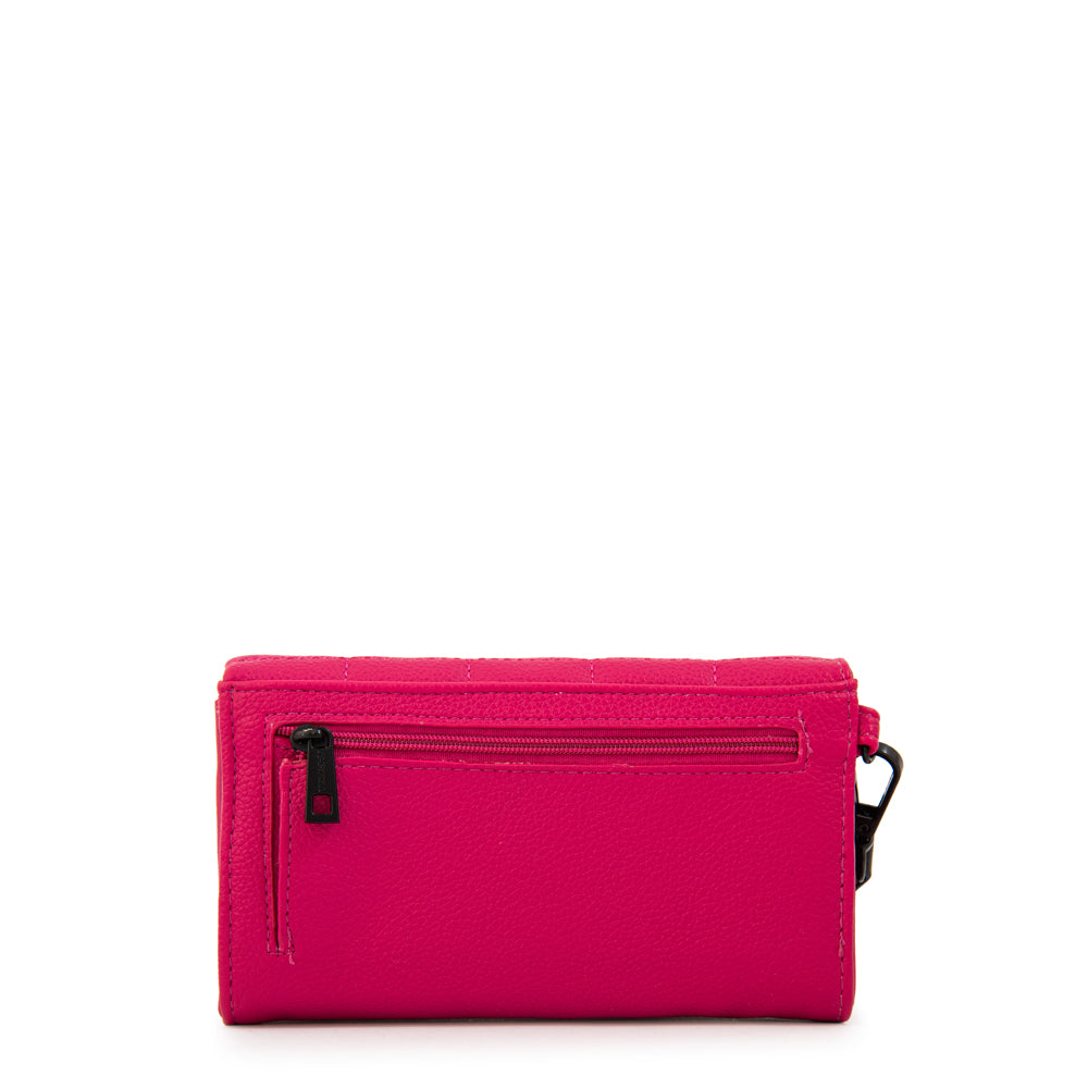 Billetera acordeon lambert pequeña fucsia