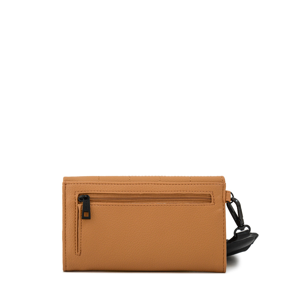 Billetera acordeon lambert pequeña camel