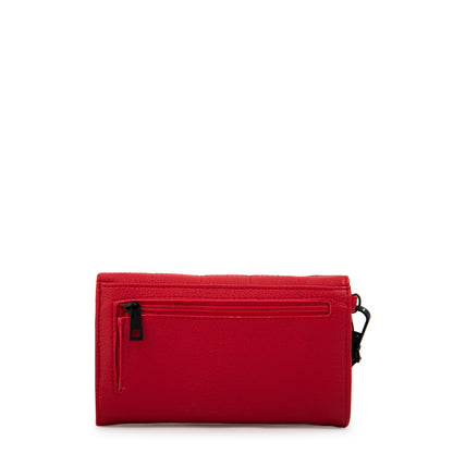 Billetera acordeon lambert pequeña rojo