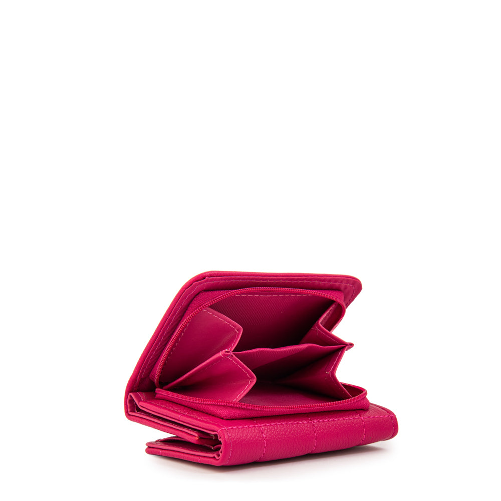 Billetera lambert pequeña fucsia