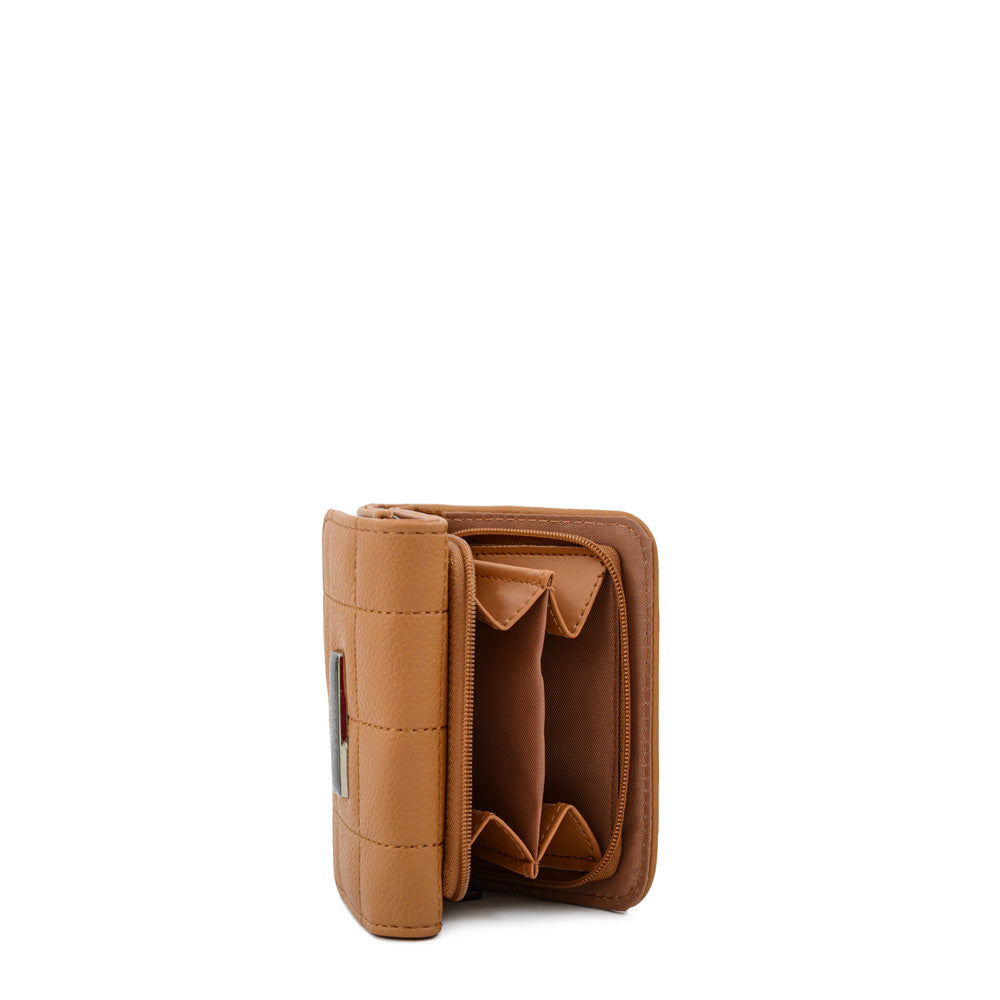 Billetera lambert pequeña camel