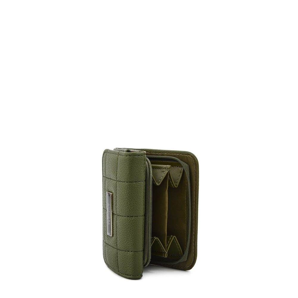 Billetera lambert pequeña verde oliva