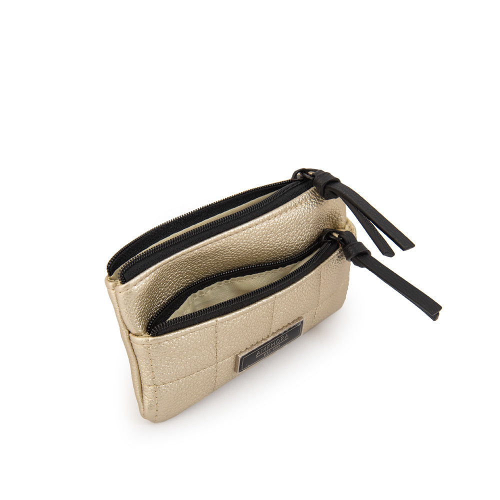 Billetera lambert pequeña dorado